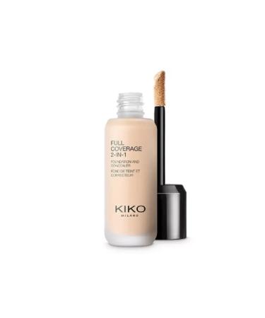 KIKO Full Coverage 2-in-1 Foundation & Concealer with Superior Coverage