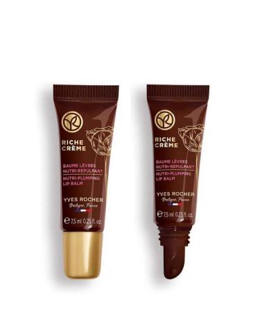Yves Rocher Lip Balm - Nourishing Anti-Aging Precious Oil Care Set of 2 - Buy Online on GoSupps.com