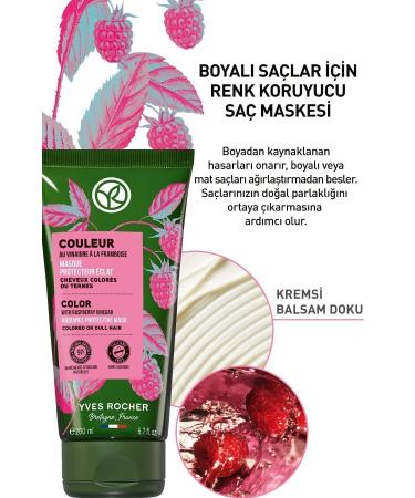 Yves Rocher Color Protecting Hair Mask for Dyed Hair - Vegan-200 ml / La Roche Posay Gel - Buy Online on GoSupps.com