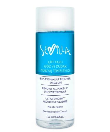 Sevilla Double Base Eye and Lip Make-up Remover 150 Ml
