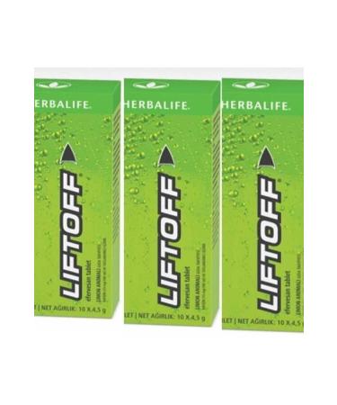 Herbalife Liftoff Lemon Flavored 3x Liftoff Hrb1234586941 Y m K m