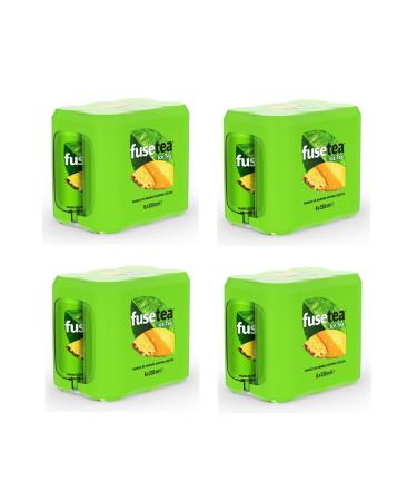 Fuse Tea Mango and Pineapple Flavored Iced Tea 330 Ml X 24 Pieces