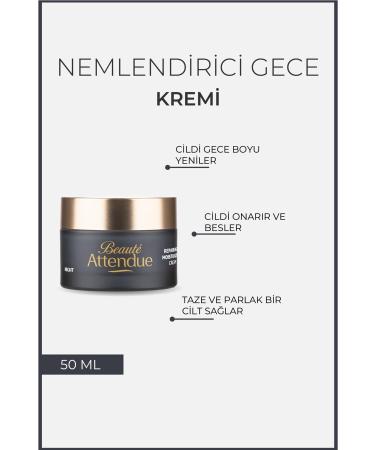 BEAUTE ATTENDUE Repairing Overnight Skin Renewal Anti-Aging Moisturizing Night Care Cream - Buy Online on GoSupps.com