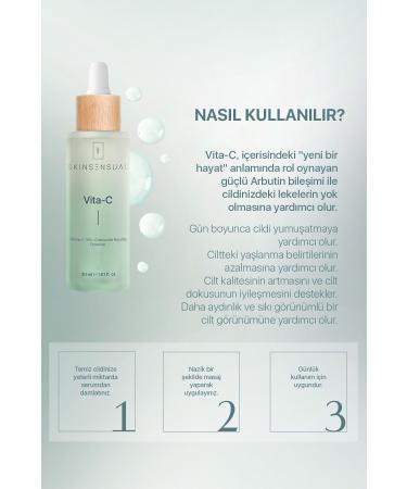 Skin Sensual Vita-c Vitamin C 10% Postbiotic and Skin Tone Equalizing Skin Care Serum 30 ml - Buy Online on GoSupps.com