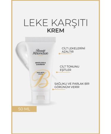 BEAUTE ATTENDUE Anti-Spot and Skin Brightening Cream (ASCORBIC ACID NIACINAMIDE ARBUTIN) - Buy Online on GoSupps.com