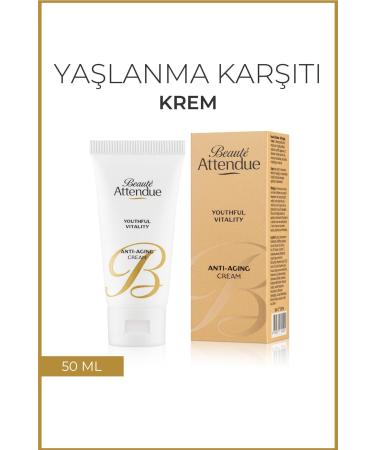 BEAUTE ATTENDUE Anti-Aging and Anti-Wrinkle Plumping Vitalizing Anti-Aging Cream - Buy Online on GoSupps.com