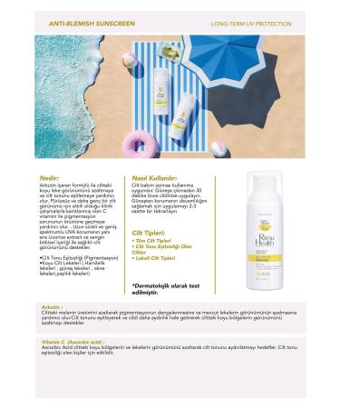 Rimu Health Products Skin Tone Equalizer Brightening Sunscreen for Blemished Skin 50 ml - Buy Online on GoSupps.com