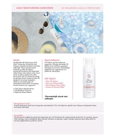 Rimu Health Products Intensive Moisturizing Daily Sun Cream for All Skin Types 50 ml - Buy Online on GoSupps.com