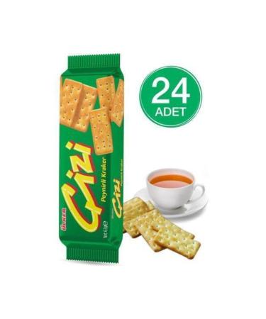 Ulker Cizi Cracker Biscuits 70 Gr X 24 Pieces