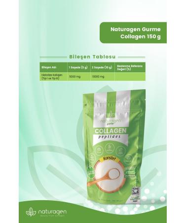 Naturagen Collagen 3-pack Gourmet 0 Pure Collagen Peptides 150 gr (type 1&type 3 Bovine Collagen Peptide) 3 X150 grams - Buy Online on GoSupps.com