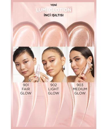 L'Oreal Paris Glotion All-In-One Natural Glow 902 Light Glow & 903 Medium Glow - Buy Online on GoSupps.com