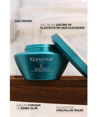 Kerastase Professional Resistance Ciment Masque Therapiste Mask for Very Damaged Hair 200 Ml NesliBty - Buy Online on GoSupps.com