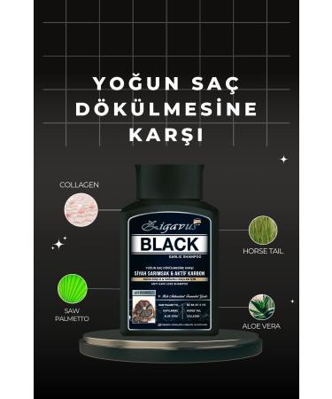 Zigavus Black - Black (Black) Garlic - Active Carbon Shampoo 300 ml Buy 3 Pay 2 8699349130763 - Buy Online on GoSupps.com