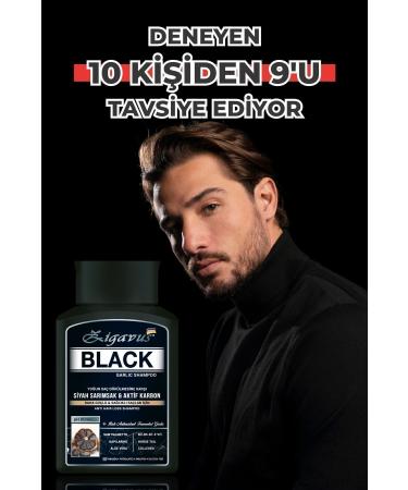 Zigavus Black - Black (Black) Garlic - Active Carbon Shampoo 300 ml Buy 3 Pay 2 8699349130763 - Buy Online on GoSupps.com
