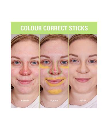 Revolution Colour Correcting Stick Yellow & Green Stick - Concealer Yellow & Green - Buy Online on GoSupps.com