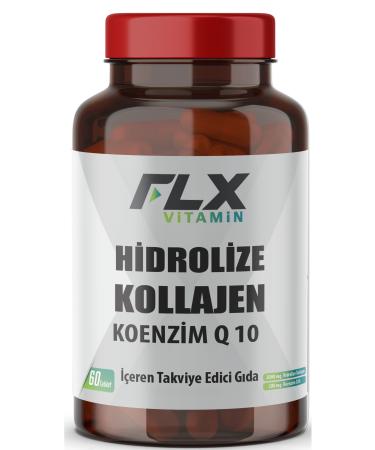 FLX Hydrolyzed Collagen Collagen Coenzyme Biotin Selenium Magnesium 60 Tablets