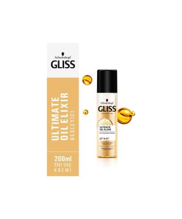 Gliss Ultimate Oil Elixir Anti-Breakage Liquid Conditioner 200 Ml