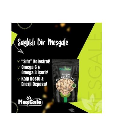 Me gale Salted Roasted Pistachios 0.5 kg Double - Buy Online on GoSupps.com