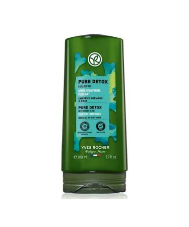Yves Rocher Purifying Conditioner 300 ml - For Oily Hair + Isana Shower Gel Mango 300 ml - Buy Online on GoSupps.com