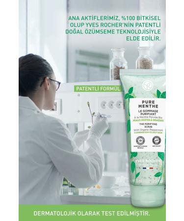 Yves Rocher Pure Menthe Prebiotic Facial Peeling for Combination and Oily Skin - 75 ml La Roche Posay Gel Gift - Buy Online on GoSupps.com