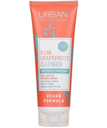 Urban Care Hair Care Shampoo Pink Grapefruit and Ginger 250 Ml - Buy Online on GoSupps.com