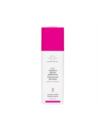 Drunk Elephant TLC Framboos Glycolic Night Serum- Night Serum with Glycolic Acid 30ml