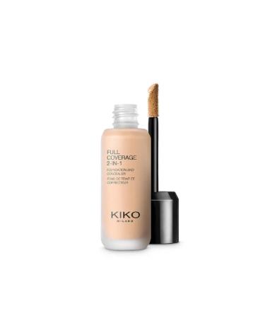KIKO Full Coverage 2-in-1 Foundation & Concealer with Superior Coverage