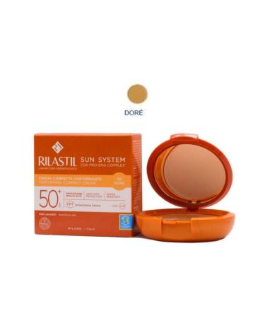 Rilastil Sun System SPF50+ Uniforming Compact Cream 10 gr - 02 Dore
