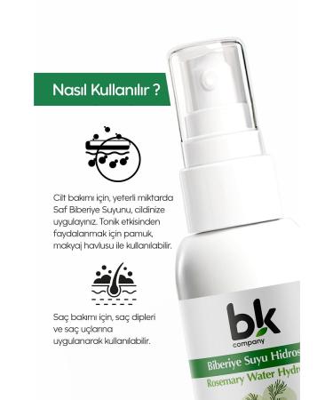 BK COMPANY Rosemary Water Anti-Loss Strengthening and Fast Hair Growth Effective Pure Hair Tonic 50 ml - Buy Online on GoSupps.com