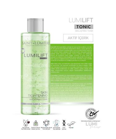 SAINT DE LUMIERE LUMILIFT Revitalizing Pore Tightening Anti-Wrinkle Anti-Blackhead and Anti-Spot Tonic 200ml - Buy Online on GoSupps.com