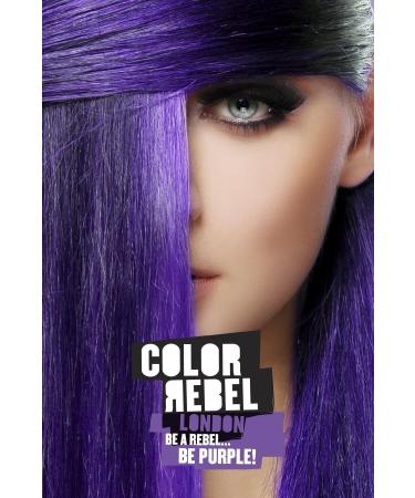 Color Rebel London Color Rebel Paraben & Ammonia Free Purple Temporary Hair Dye - Buy Online on GoSupps.com