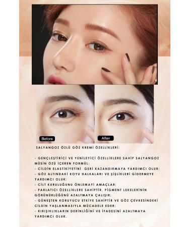 BRANIG Eye Contour and Eyelid Care Cream with Pure Snail Mucus Content Made In Korea - Buy Online on GoSupps.com