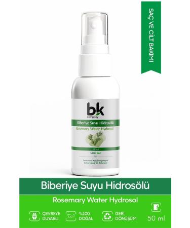 BK COMPANY Rosemary Water Anti-Loss Strengthening and Fast Hair Growth Effective Pure Hair Tonic 50 ml - Buy Online on GoSupps.com