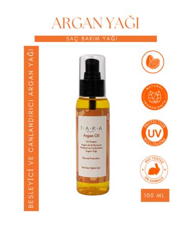 TARA Professional Argan Oil Of Morocco Hair Revitalizing And Nourishing Argan Oil 100 ML