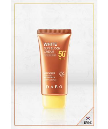 Dabo White Sun Block Sunscreen Made In Korea