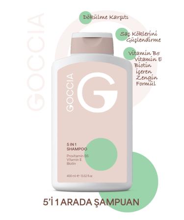 CNR Goccia 5 in 1 Anti Hair Loss Shampoo 400ml