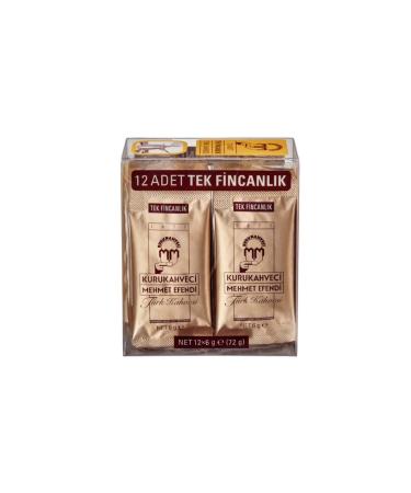 Mehmet Efendi Turkish Coffee 12x6 Gr. 4 Pieces