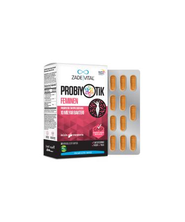 Zade Vital Zadevital Probiotic Feminine 30 Capsules - Buy Online on GoSupps.com