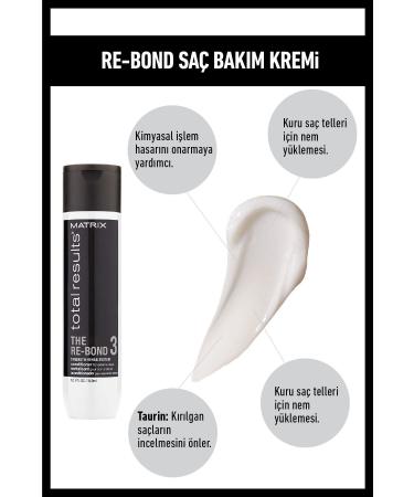 Matrix Re-bond Restructuring Care Cream for Heavily Processed Hair 300 Ml - Buy Online on GoSupps.com