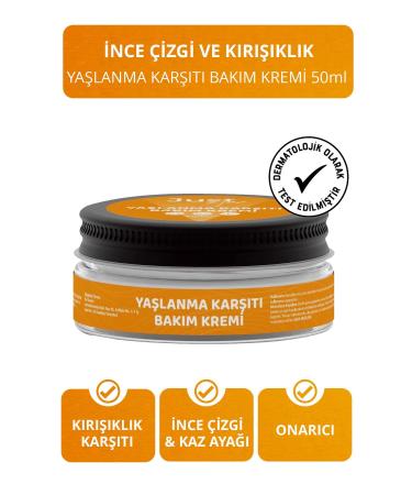 Just Art Intensive Moisturizing Anti-Wrinkle Eye Contour Anti-Aging Face Cream 50ml