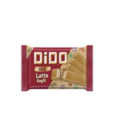 Ulker Dido Gold Square Latte Pleasure 59G (12 PIECES)