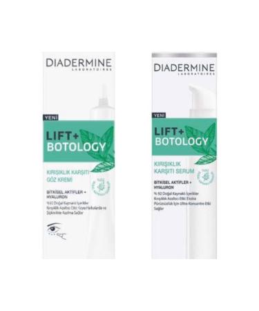 Diadermine Diadermine Lift + Botology Anti-Wrinkle Eye Cream 15ml Serum 30ml