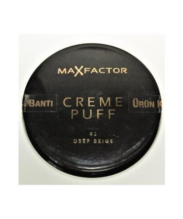 Max Factor Creme Puff Powder 42 Deep Beige