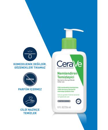 CeraVe Moisturizing Cleanser for Dry Skin 236 ml - Buy Online on GoSupps.com