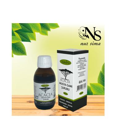 Nursima Acacia Acacia Gum Syrup 125 ml