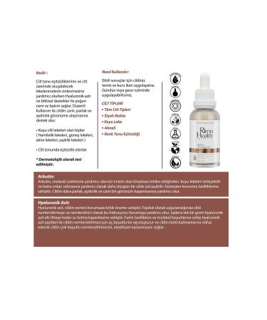 Rimu Health Products Anti-Spot Skin Tone Equalizer and Brightener Arbutin Serum 30ml - Buy Online on GoSupps.com