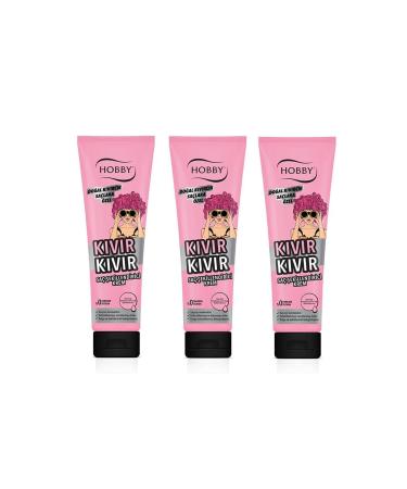 Hobby CURLY HAIR STYLING CREAM TUBE 150 x 3 PIECES