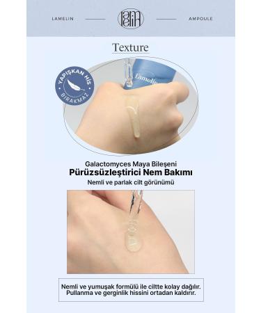 Lamelin Hyaluronic Acid Moisturizing Daily Care Serum Lamelin Hyaluronic Ampoule - Buy Online on GoSupps.com