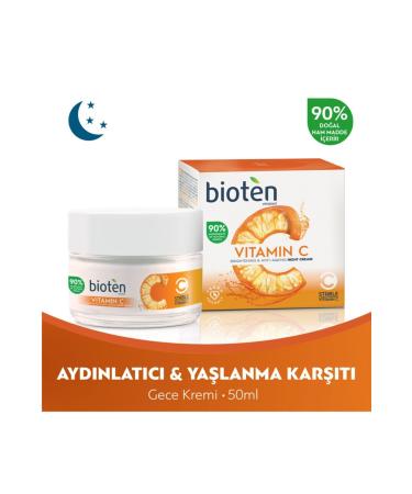 Bioten Vitamin C Brightening & Anti-Aging Night Cream 50 Ml