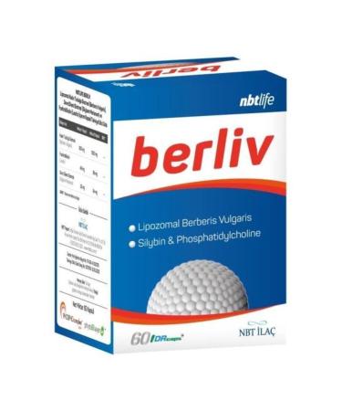 Nbt la Nbt Life Berliv Liposomal Berberis Vulgaris 60 Capsules